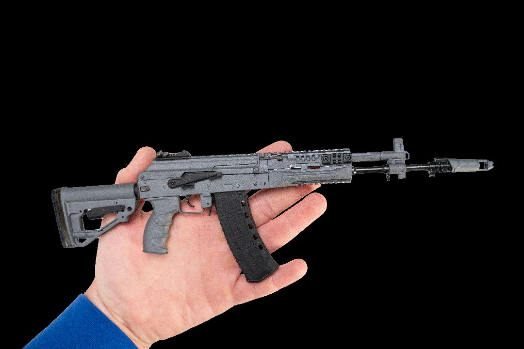 GoatGuns Store Exclusive AK12 Metal Diecast Model Kit - Grey thumbnail 3