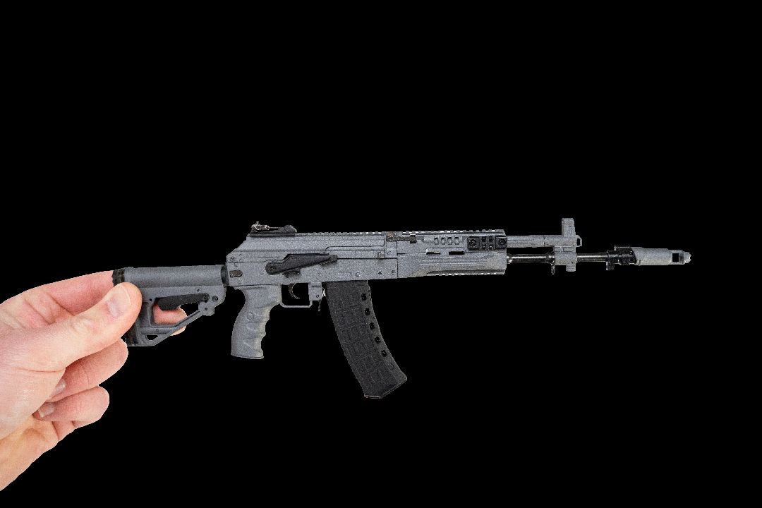 GoatGuns Store Exclusive AK12 Metal Diecast Model Kit - Grey thumbnail 9