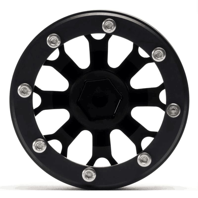 Hobby Details 1.9" Aluminum Wheels - Y Style (4) (Black) – image 5