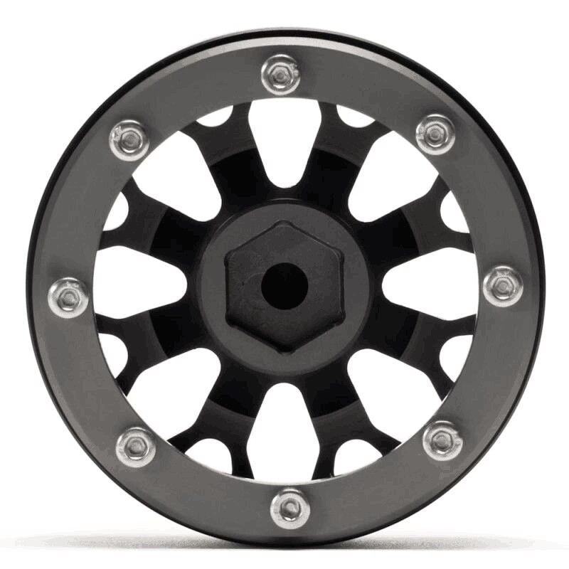 Hobby Details 1.9" Aluminum Wheels - Y Style (4)(Titanium) – image 3