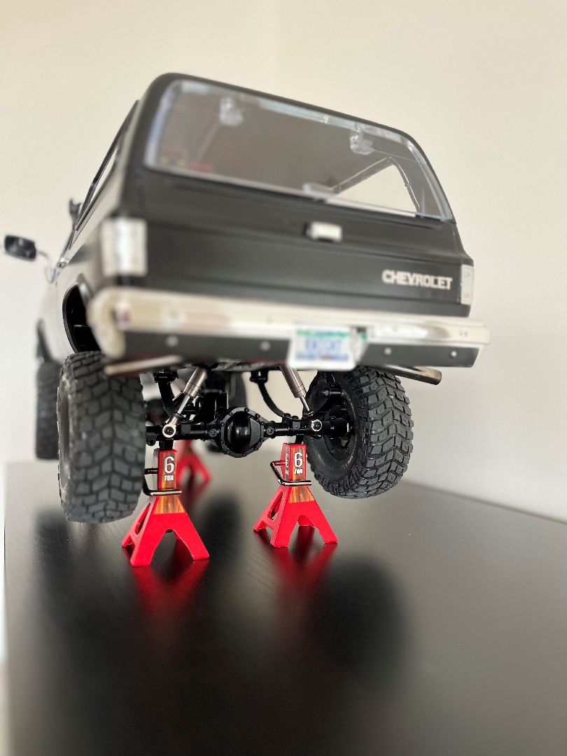 Hobby Details 6 TON Scale Adjustable Height Metal Jack Stand (2) – image 3