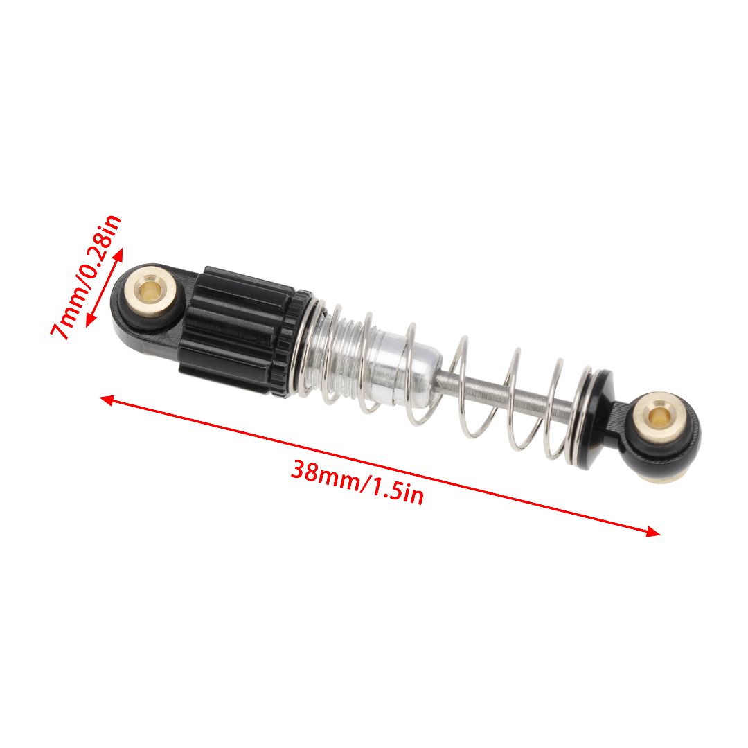 Hobby Details Axial SCX24 Aluminum Shock Absorber Damper 4pcs/se – image 4