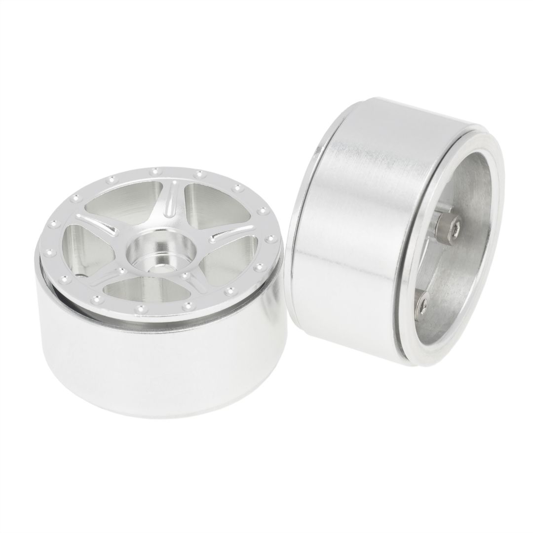 Hobby Details 1.0" CNC Aluminum Starfish-Pro Beadlock Wheels (4) – image 2