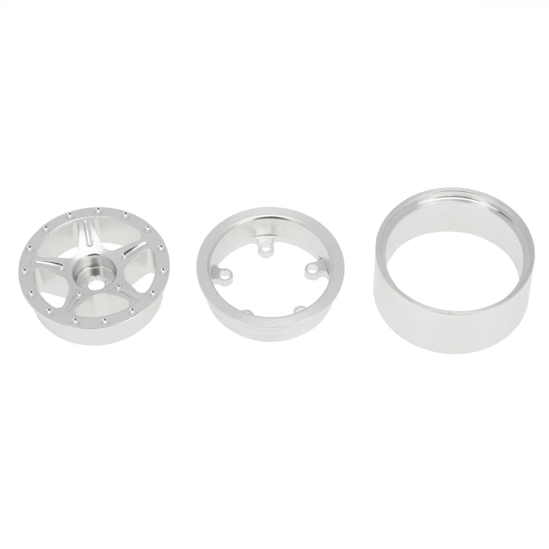 Hobby Details 1.0" CNC Aluminum Starfish-Pro Beadlock Wheels (4) – image 3