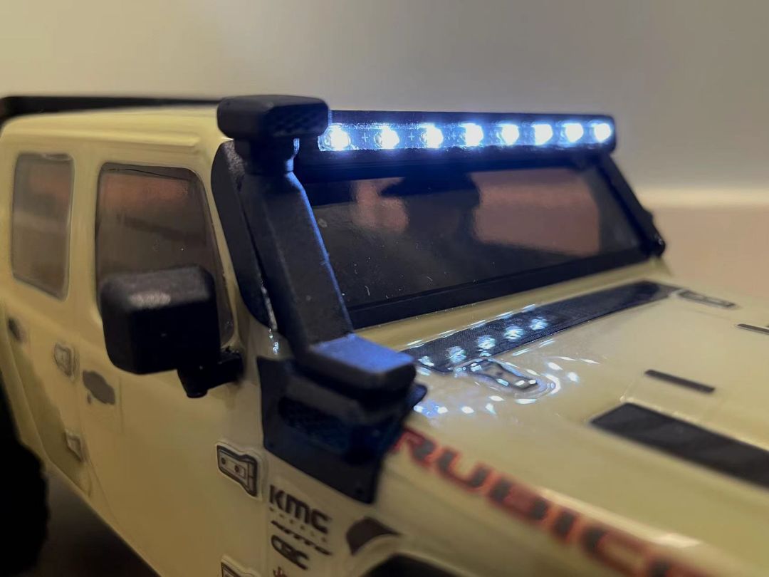 Hobby Details Axial SCX24 Jeep/SCX24 JT Gladiator LED Light Bar – image 5