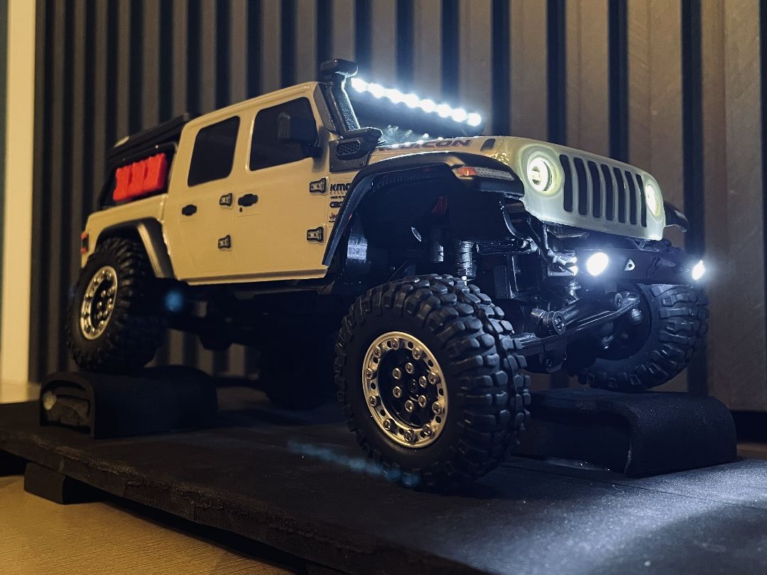 Hobby Details Axial SCX24 Jeep/SCX24 JT Gladiator LED Light Bar – image 6