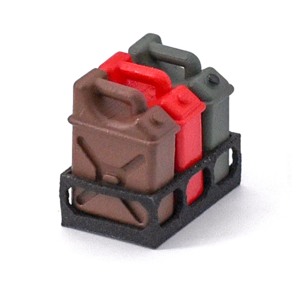 Hobby Details Plastic Mini Oil Tanks with carriage Base – image 3