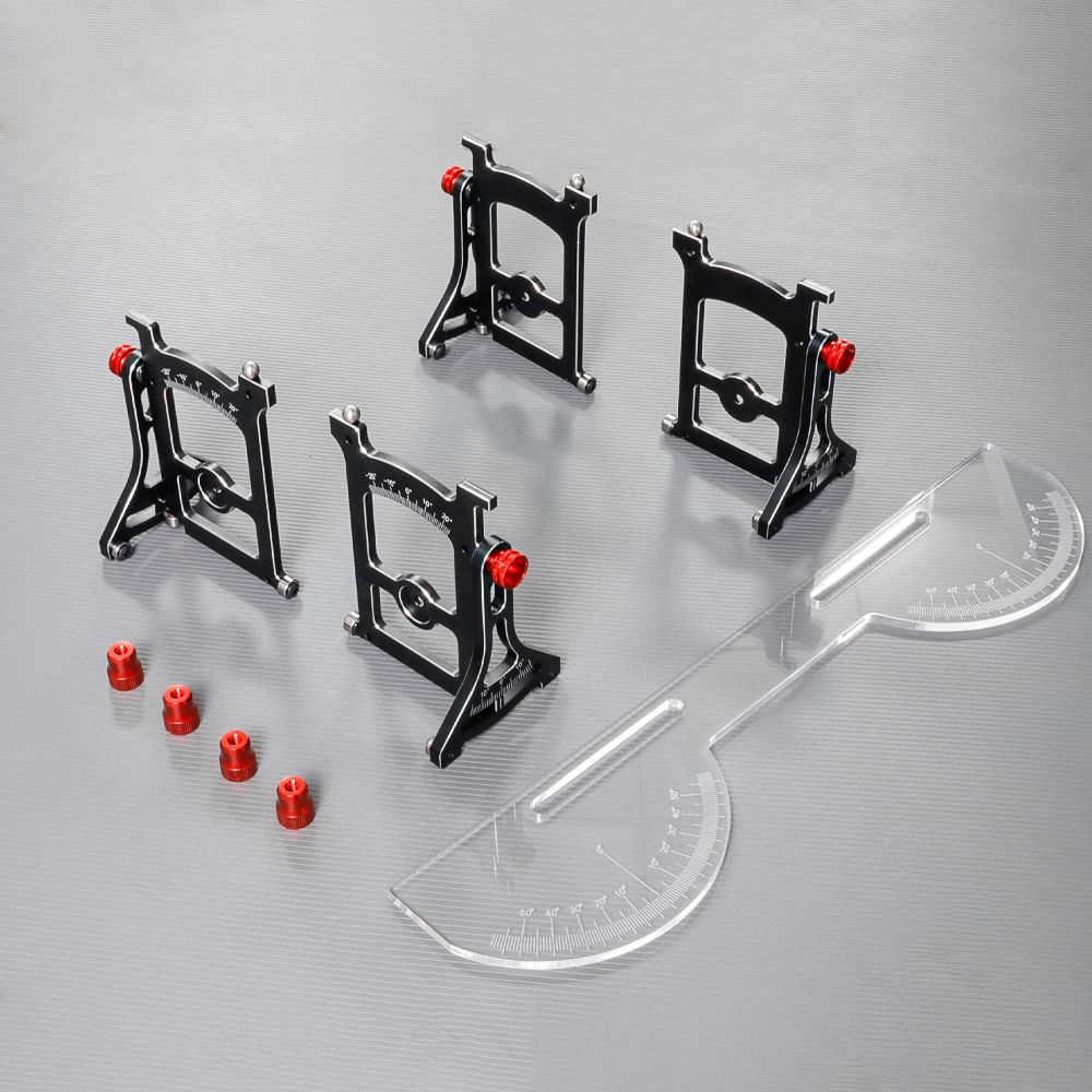 Hobby Details 1/10 On Road Chassis System Setup - Red – image 2