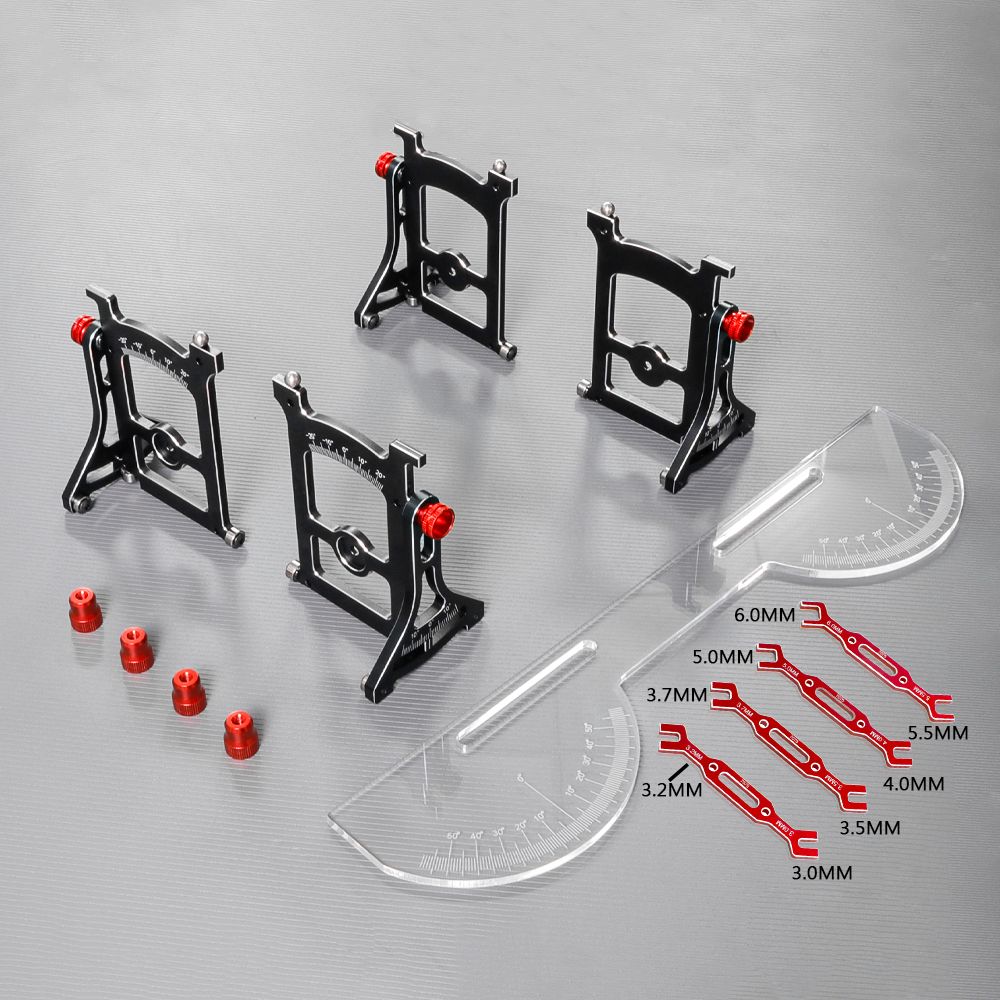 Hobby Details 1/10 On Road Chassis System Setup - Red – image 3