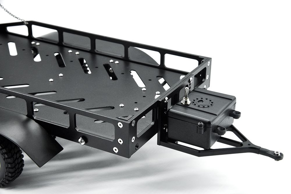 Hobby Details 1/18 Car Trailer - Black – image 2