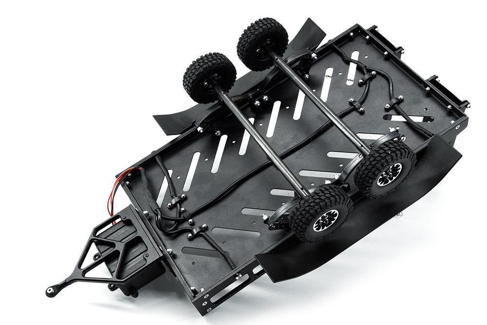Hobby Details 1/18 Car Trailer - Black – image 4
