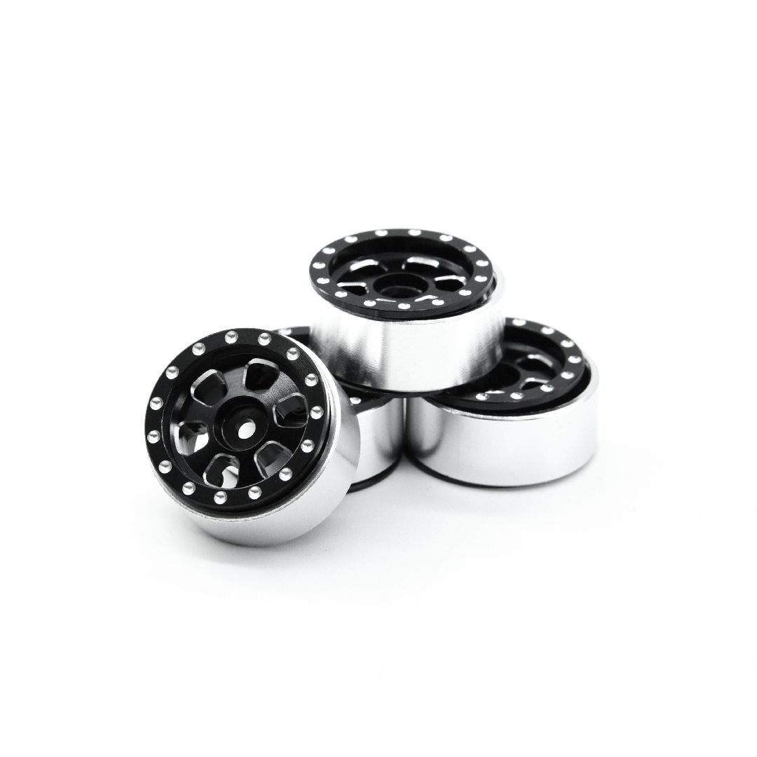 Hobby Details 1.0" CNC Aluminum Beadlock Wheels,TRX-4M(Black)(4) – image 3