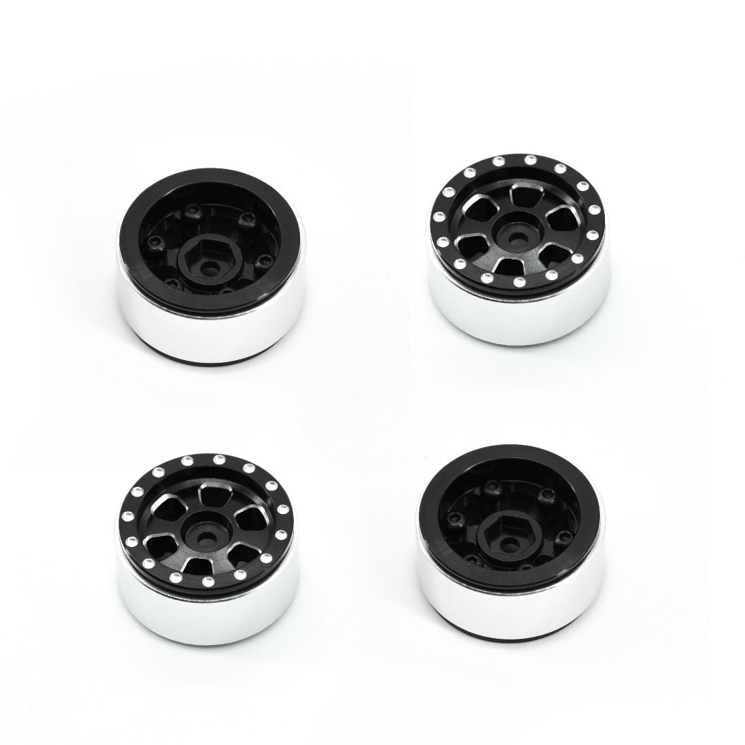 Hobby Details 1.0" CNC Aluminum Beadlock Wheels,TRX-4M(Black)(4) – image 4