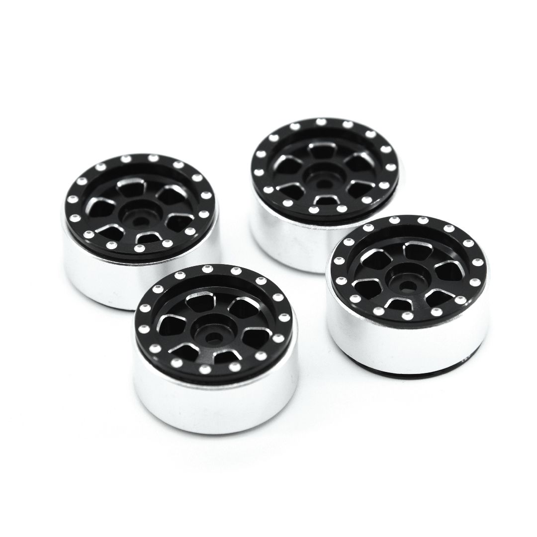 Hobby Details 1.0" CNC Aluminum Beadlock Wheels,TRX-4M(Black)(4) – image 5