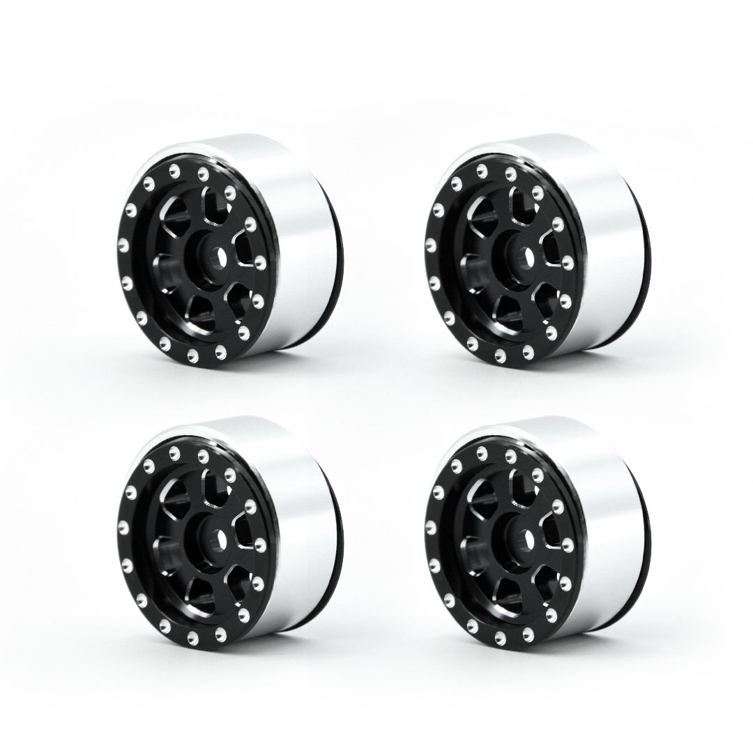 Hobby Details 1.0" CNC Aluminum Beadlock Wheels,TRX-4M(Black)(4) – image 7