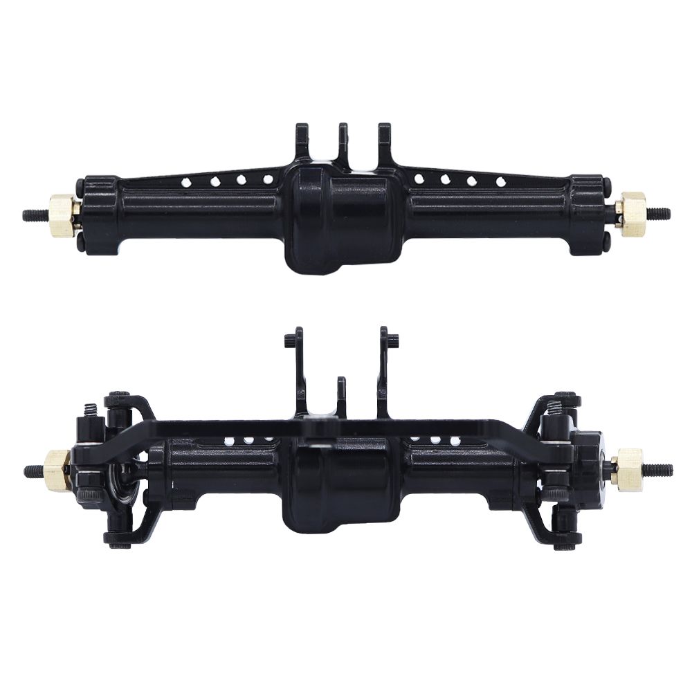 Hobby Details 1/18 TRX-4M Aluminum Front & Rear Axles - Blk (2) – image 3
