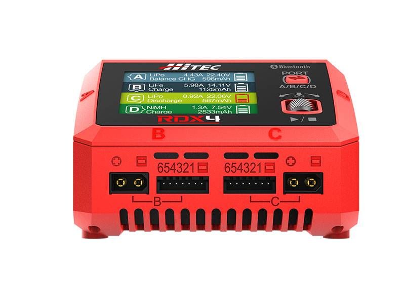 Hitec RDX4 4 Port AC/DC Charger – image 2