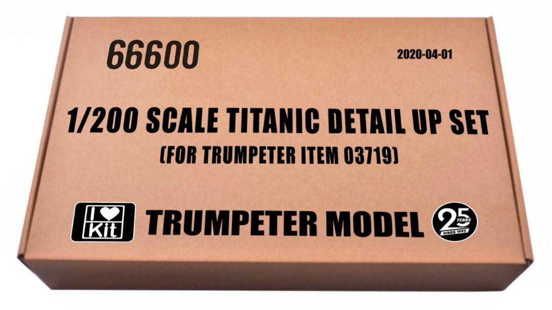I Love Kit 1/200 Titanic Detail set for TRU03719 – image 2