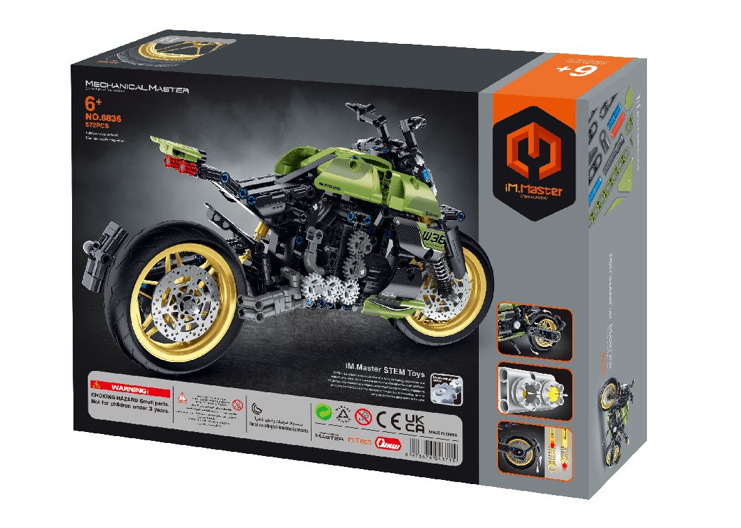 iM.Master Building Block Motorcycle - 572 pcs – image 4