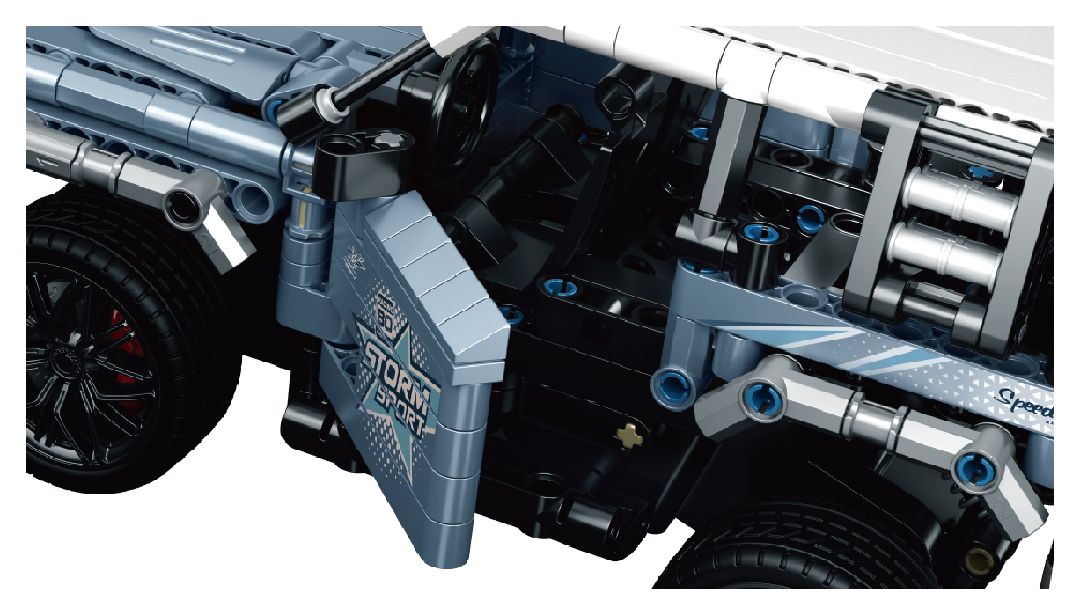 iM.Master R/C Off-Roader - Blue - 503 pcs – image 4