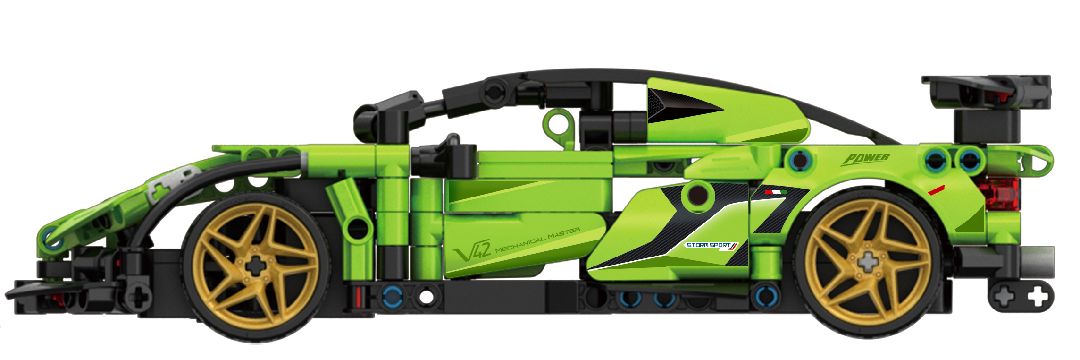 iM.Master R/C Super Car - Green - 429 pcs – image 5