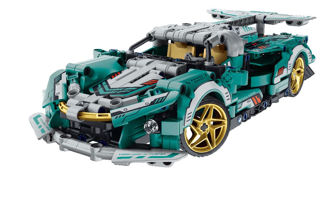 iM.Master R/C Super Car - Teal - 450 pcs – image 2