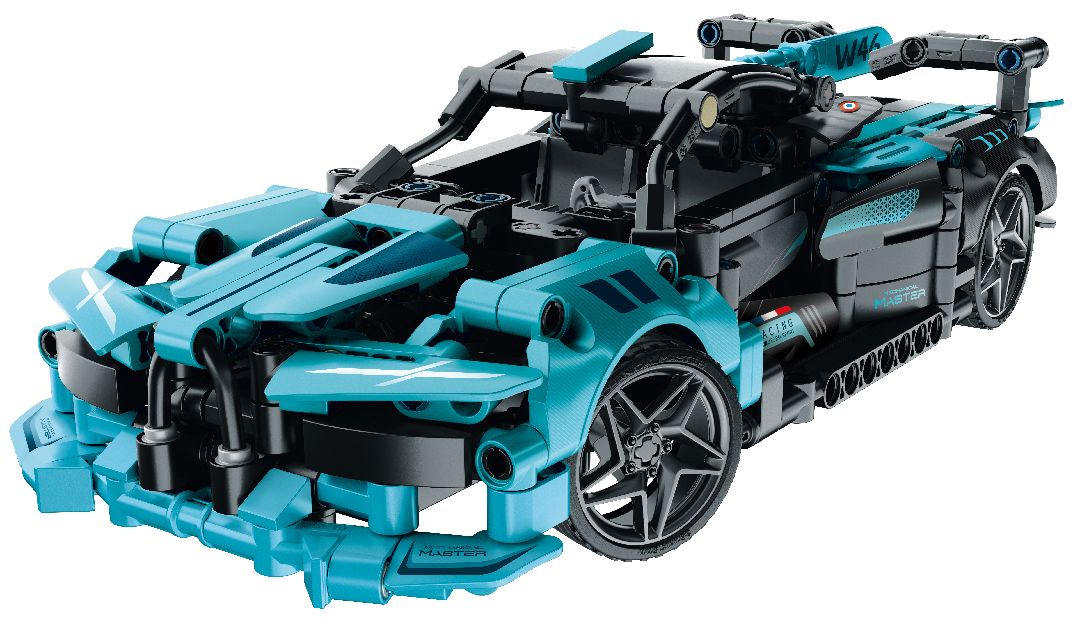 iM.Master R/C Super Car - Bright Blue - 439 pcs – image 3
