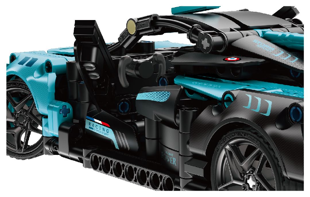 iM.Master R/C Super Car - Bright Blue - 439 pcs – image 4