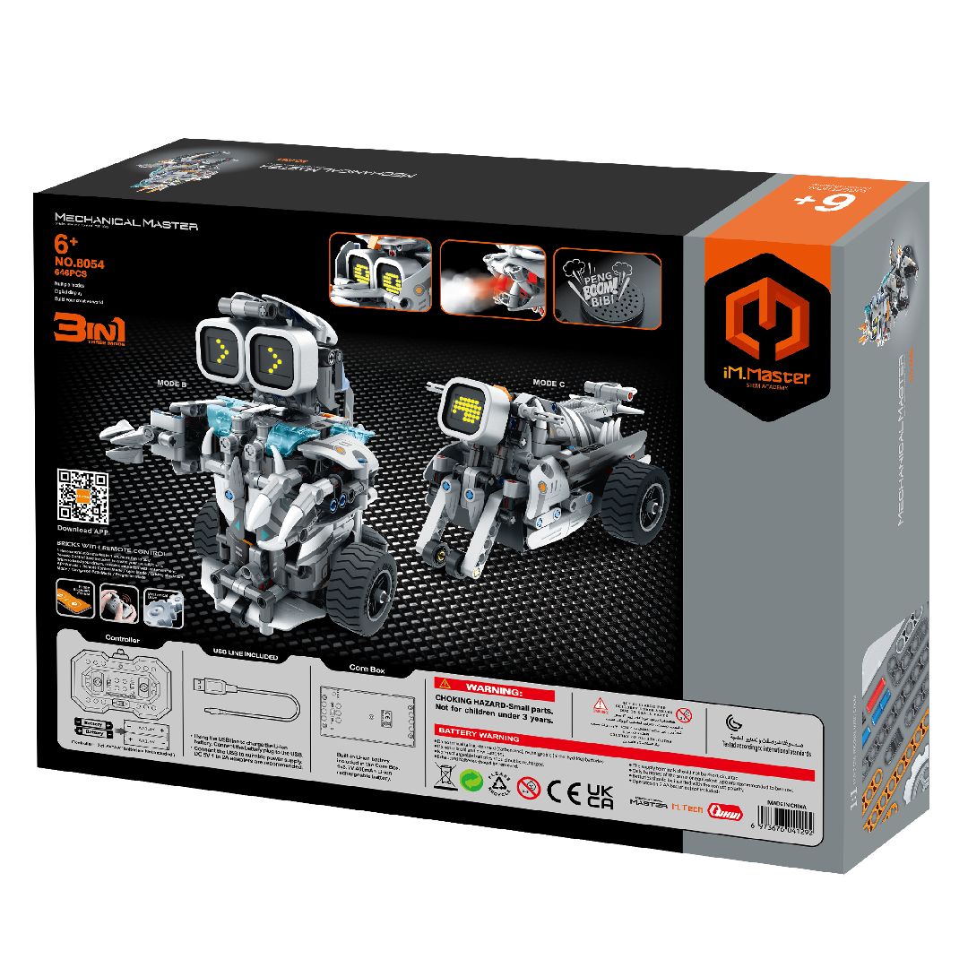 iM.Master R/C 3 in 1 Intelligent programming robot 408 pcs – image 8