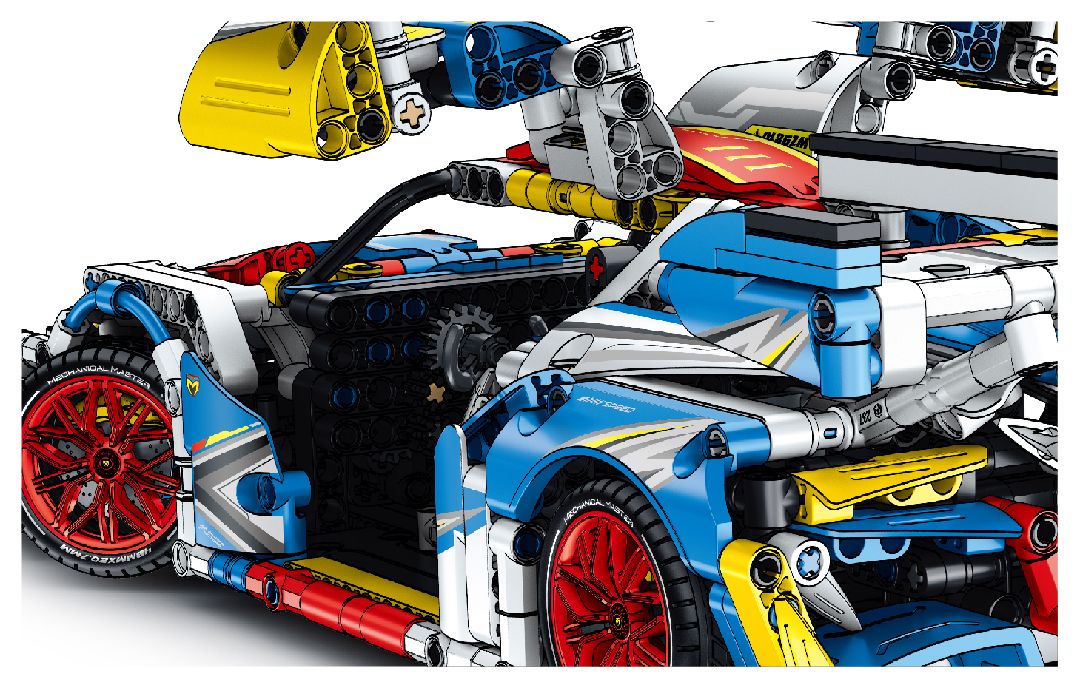 iM.Master 1/14 Apollo Super Car (static) - 1093 pcs – image 3