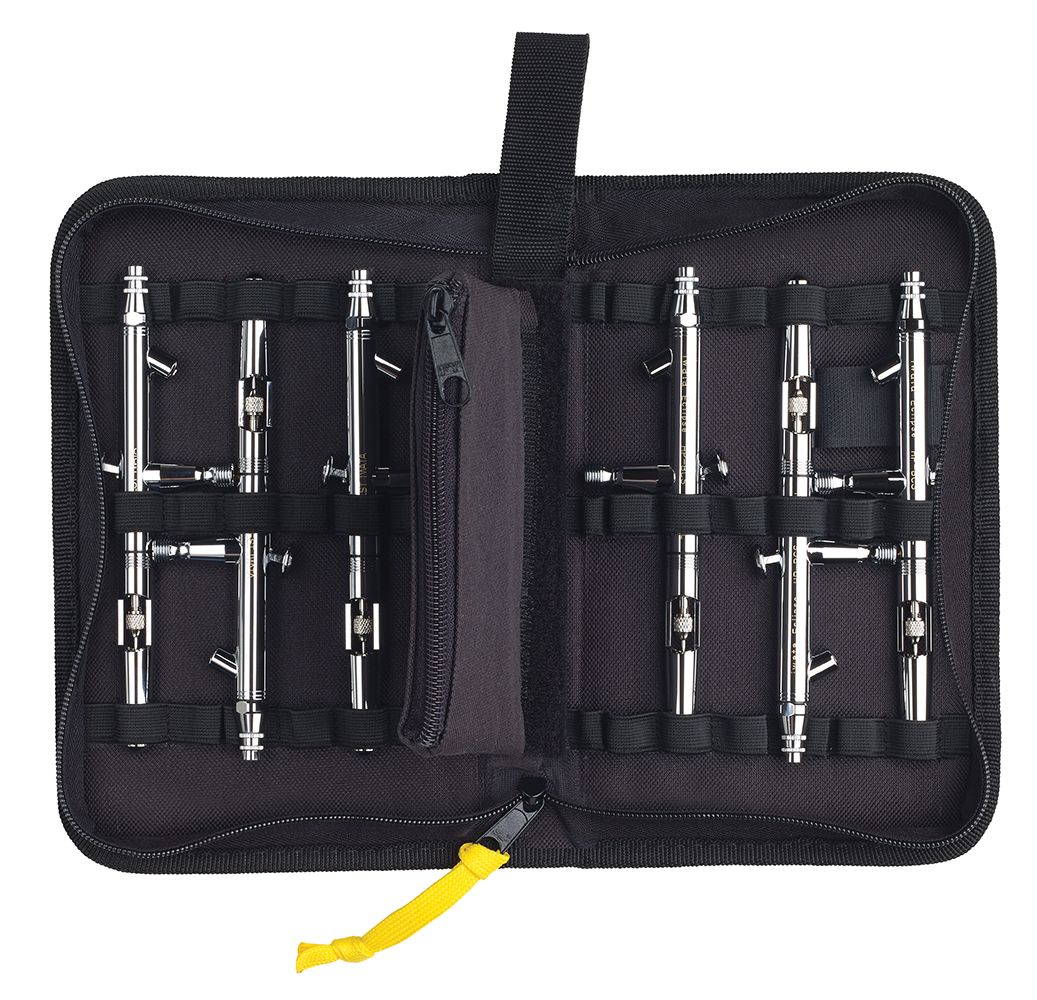 Iwata Eclipse HP-BCS 6-Pack with Zippered Airbrush Case thumbnail 2