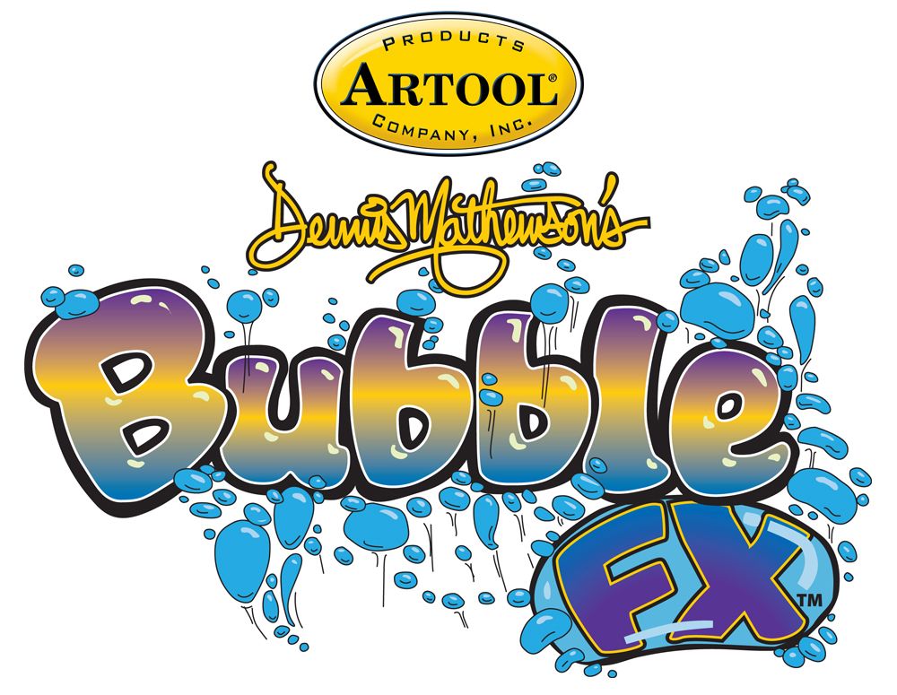 Iwata Artool Bubble FX Set Freehand Airbrush Template – image 2