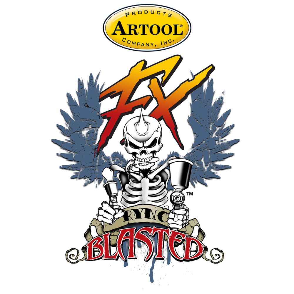 Iwata Artool Blasted FX Set Freehand Airbrush Template – image 2