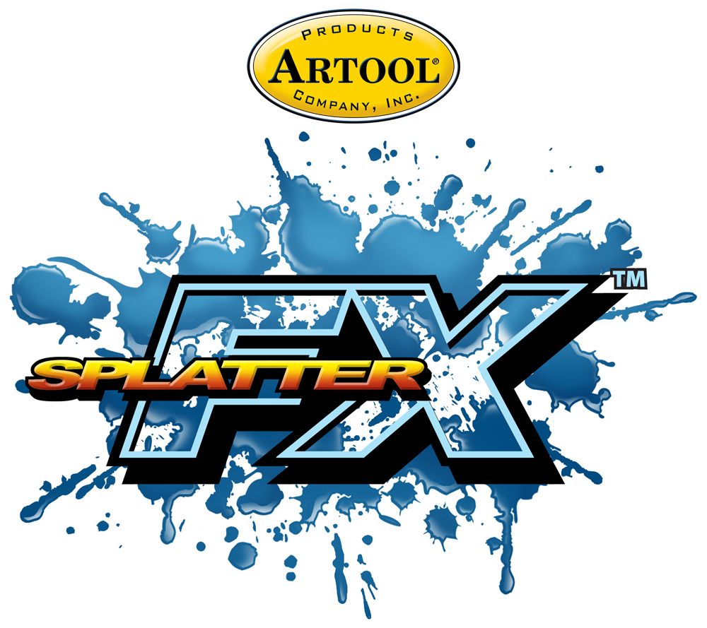 Iwata Artool Splatter FX Freehand Airbrush Template – image 2