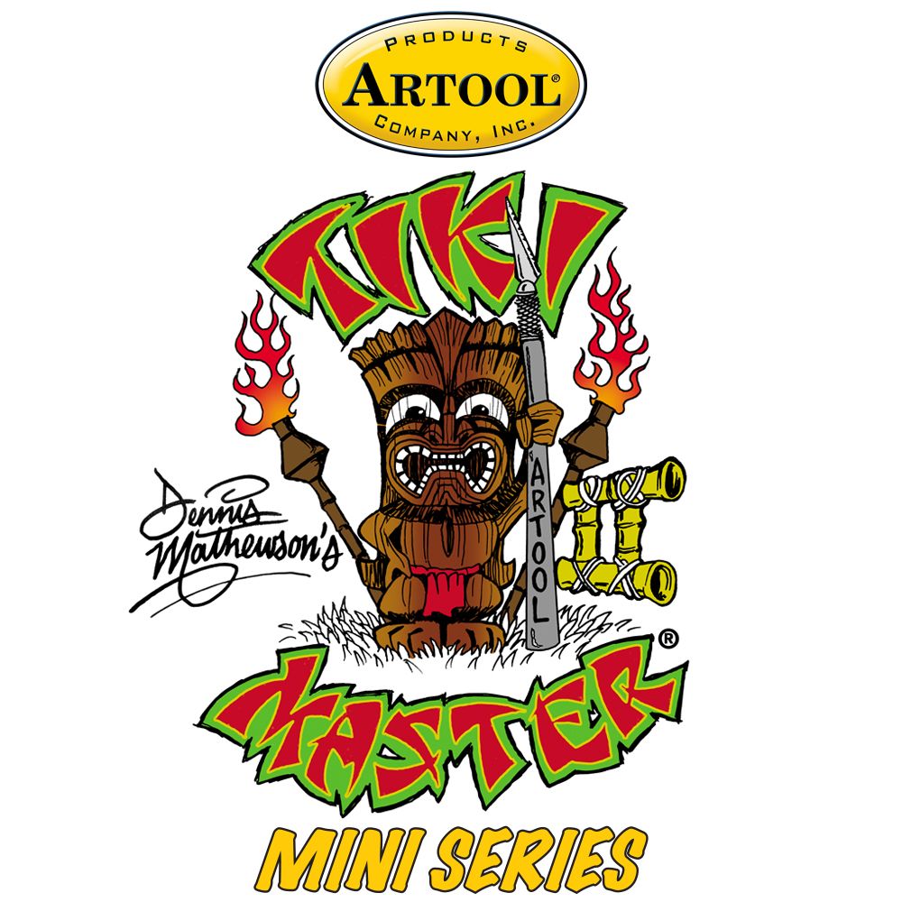 Iwata Artool Tiki Master II Mini Series Freehand Airbrush Templa – image 2