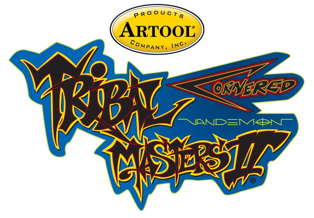 Iwata Artool Tribal Masters II Cornered Freehand Airbrush Templa – image 2