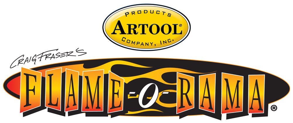 Iwata Artool Flame-O-Rama Freehand Airbrush Template Set – image 2
