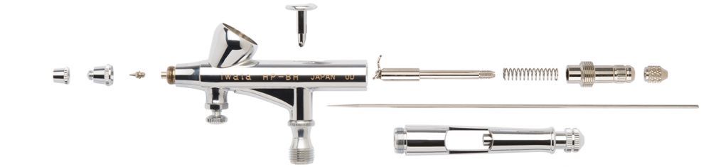 Iwata Hi-Line HP-BH Gravity Feed Dual Action Airbrush – image 2