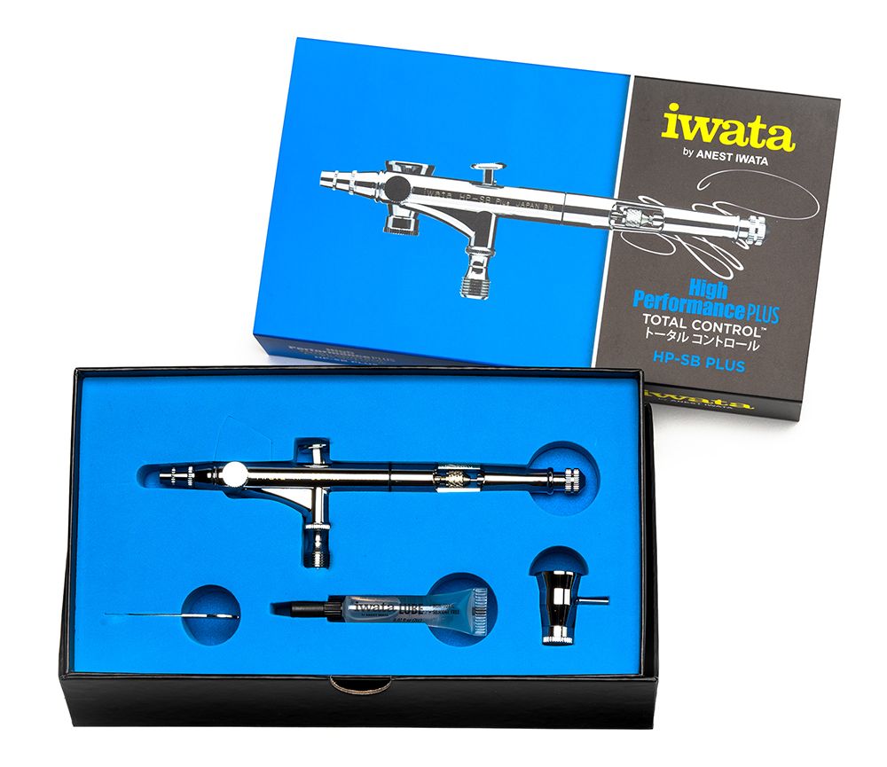 Iwata High Performance HP-SB Plus Side Feed Dual Action Airbrush – image 4