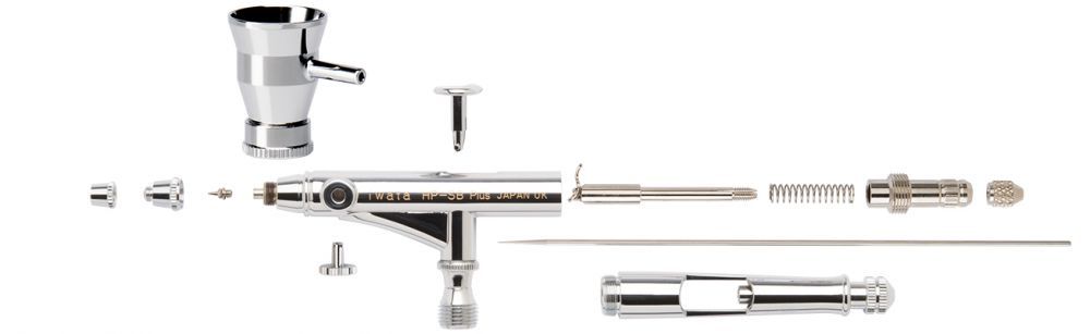 Iwata High Performance HP-SB Plus Side Feed Dual Action Airbrush – image 3