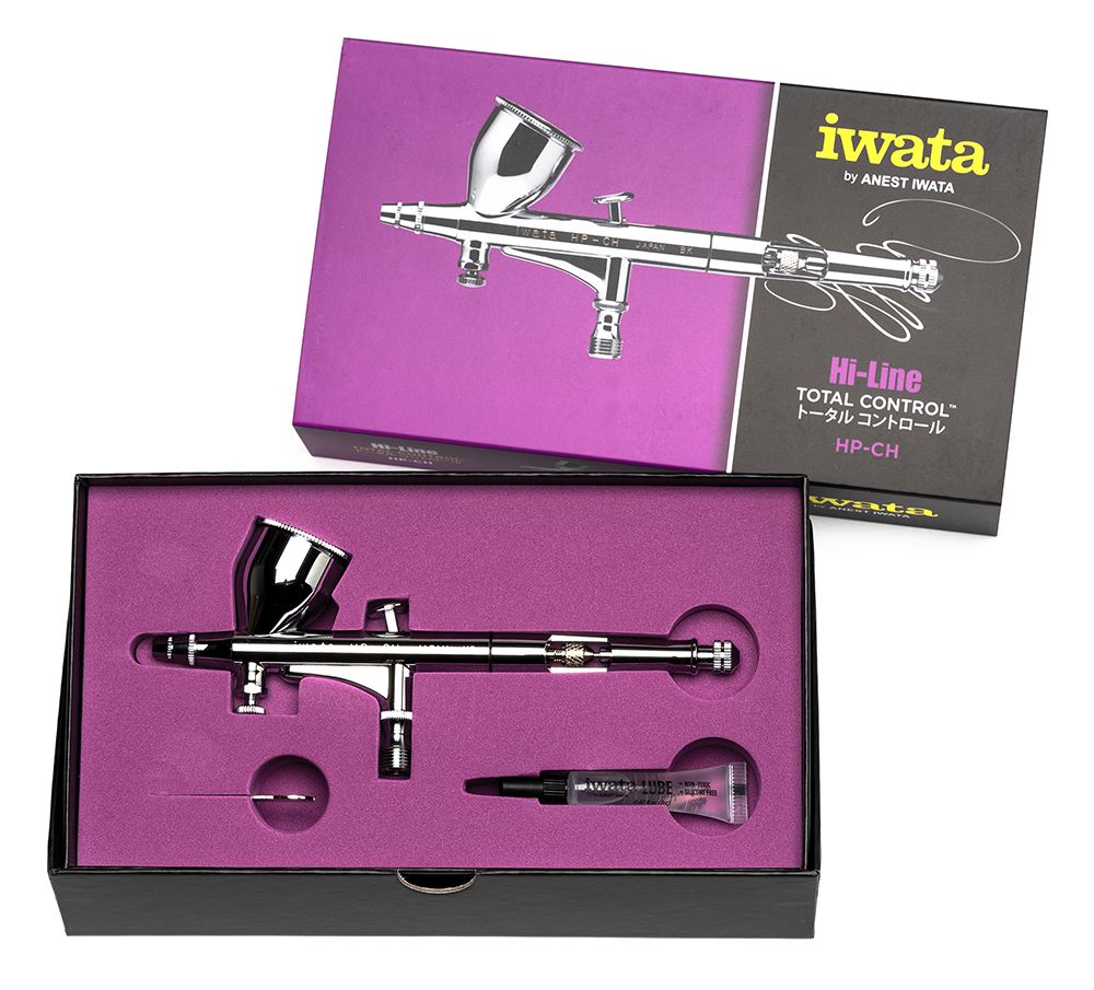 Iwata Hi-Line HP-CH Gravity Feed Dual Action Airbrush – image 3