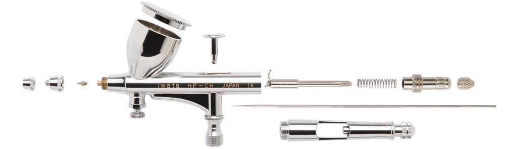 Iwata Hi-Line HP-CH Gravity Feed Dual Action Airbrush – image 5