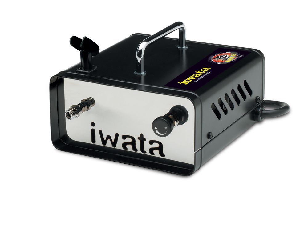 Iwata Ninja Jet 110-120V Airbrush Compressor thumbnail 2