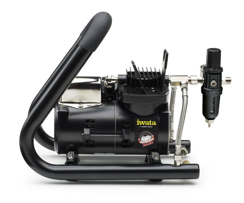 Iwata Smart Jet Plus Tubular 110-120V Airbrush Compressor – image 2