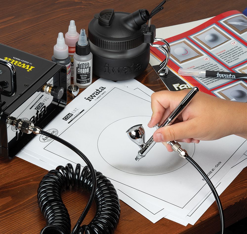 Iwata Beginner Airbrush Kit with NEO CN – image 2