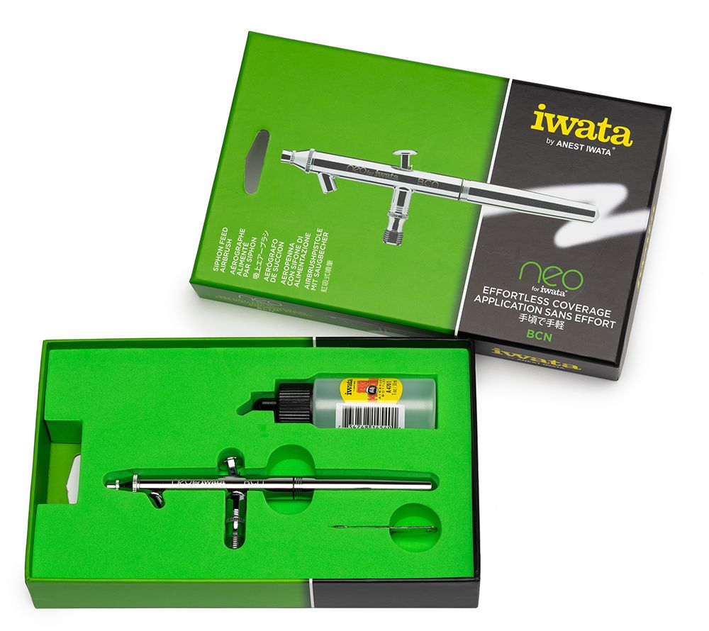 Iwata NEO for Iwata BCN Siphon Feed Dual Action Airbrush thumbnail 5