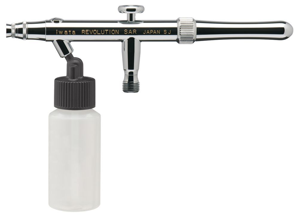 Iwata Revolution HP-SAR Siphon Feed Single Action Airbrush thumbnail 2