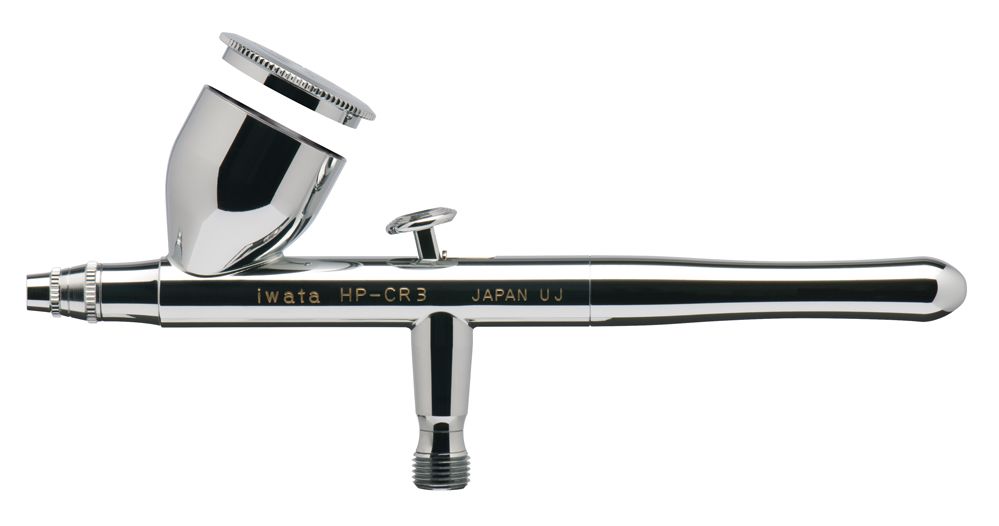 Iwata Revolution HP-CR3 Gravity Feed Dual Action Airbrush – image 2