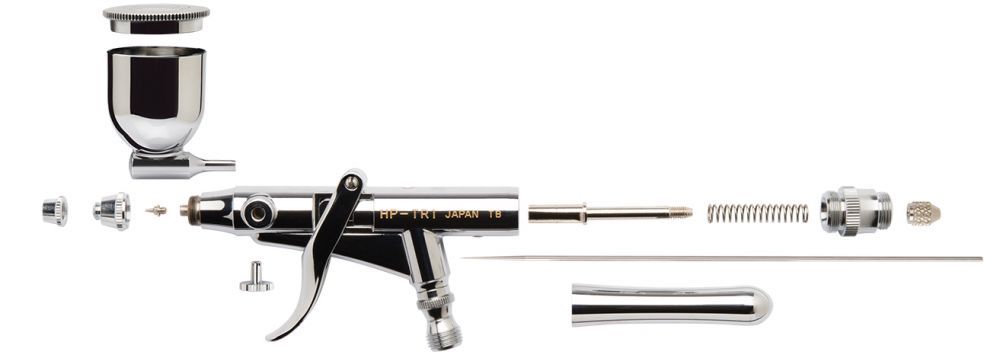 Iwata Revolution HP-TR1 Side Feed Dual Action Trigger Airbrush – image 4