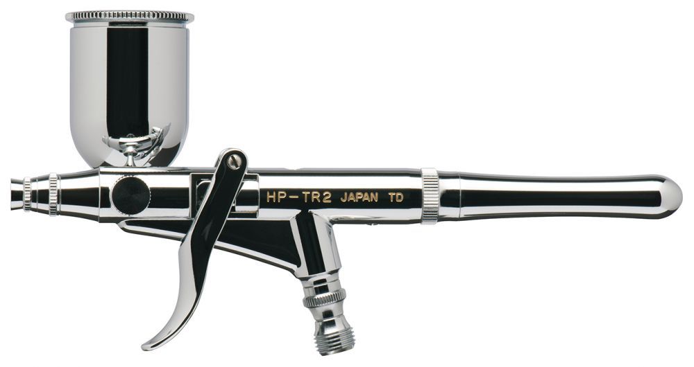 Iwata Revolution HP-TR2 Side Feed Dual Action Trigger Airbrush – image 4